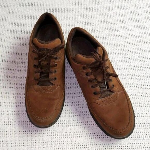 Rockport Sz. 10 Brown Suede Athletic Walking Shoes Sneaker - Picture 1 of 9